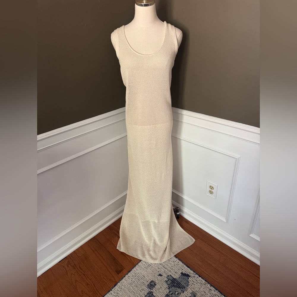 JOSEPH Crispy Cotton Dress in Porcelain. Small. Brand new with tags.